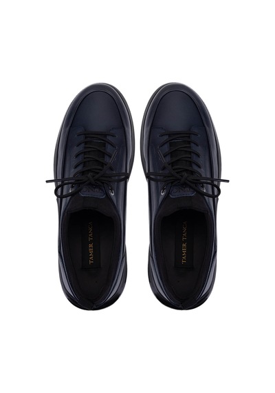 Tamer Tanca Erkek Hakiki Deri Lacivert Sneakers & Spor Ayakkabı 1145 20548 Erk Ayk Y26 Lacı Anl