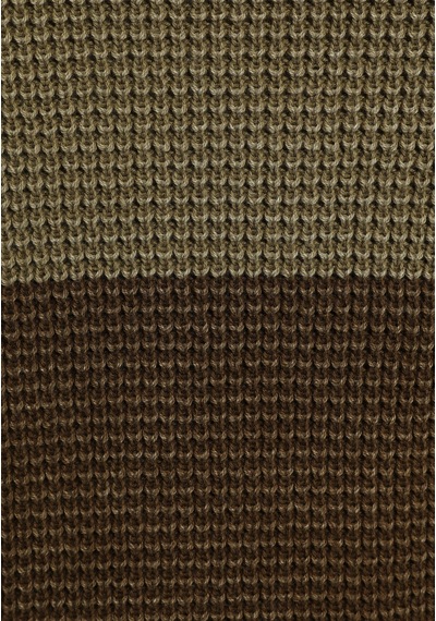 Colin's Colins Regular Fit Yuvarlak Yaka Çizgili Erkek Kahverengi Kazak Cl1082350 Q1.v2 Tpe Gri