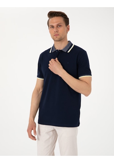 Pierre Cardin Erkek Lacivert Tişört 50310203-vr033 Lacivert