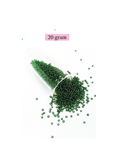 Dökme Cam Kum Boncuk 11/0 2 Mm - 4 Renk - Toplam 80 Gram - Bnc399 Diğer