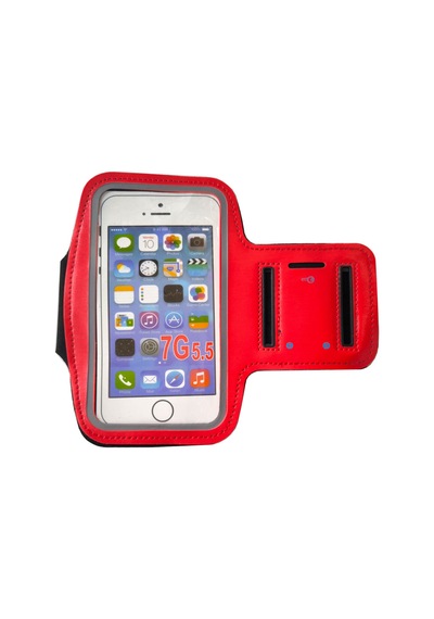 Kol Bantı14.5cm X 7.5cm Ölçülerinde Taşıma Kılıfı Kırmızı