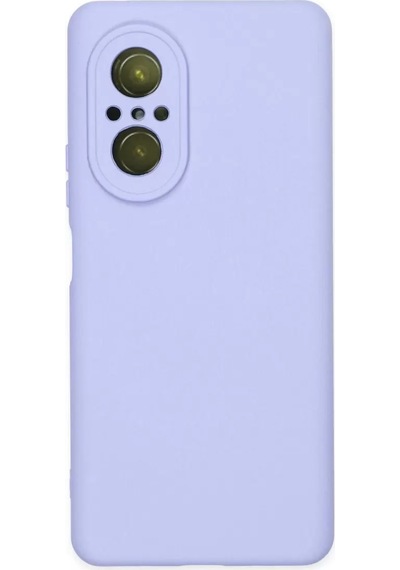 Newface Huawei Nova 9 Se Kılıf Nano İçi Kadife Silikon - Lila