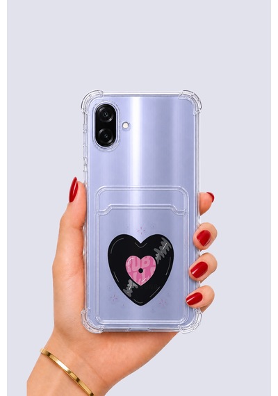Samsung Galaxy Uyumlu A07 Kartlıklı Vinly Desenli Kılıf Mh-hs9902-9465
