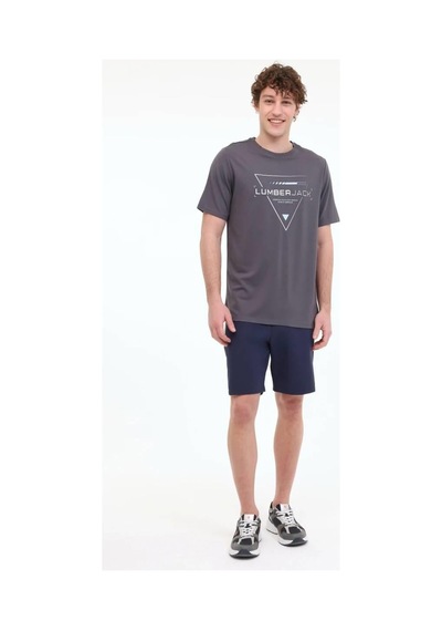 Lumberjack Erkek T-shirt A101948331 Ml Crıs 11c-elg22001 5fx-26173 BEYAZ