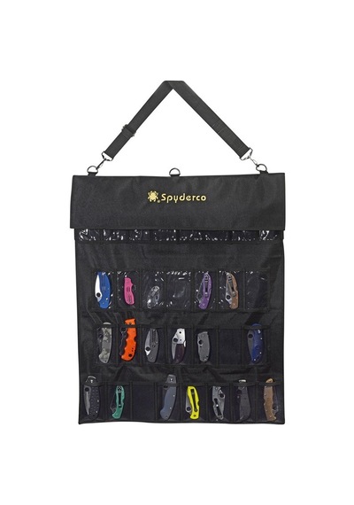 Spyderco Kamp Spyderpac Large Koleksiyon Çantası Siyah