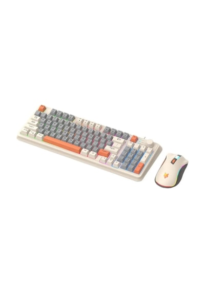 Miaxtreme K820 Rgb Arkadan Aydınlatmalı Dokunmatik Ses Kontrol Fonksiyonlu Oyuncu Gaming Klavye Mouse Set