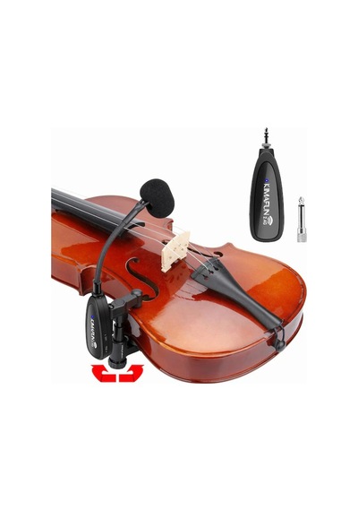 Kimafun Keman Wireless Mikrofonu Km Cx220-3