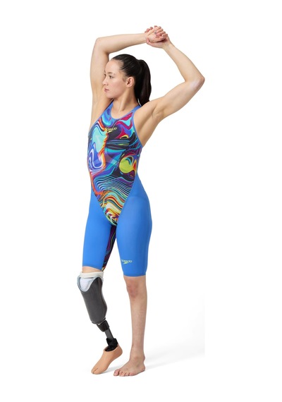 Speedo Fastskin Lzr Valor 2.0 Kadın Yarış Mayosu mavi