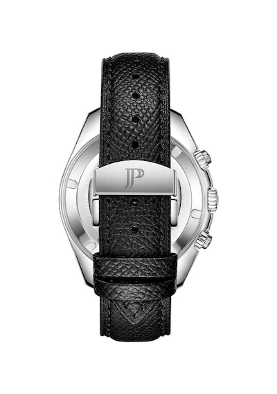 Jacques Philippe Jpqgc431131 Swiss Made Quartz Deri Siyah Mavi Kadran Safir Cam 41 Mm Erkek Kol Saati
