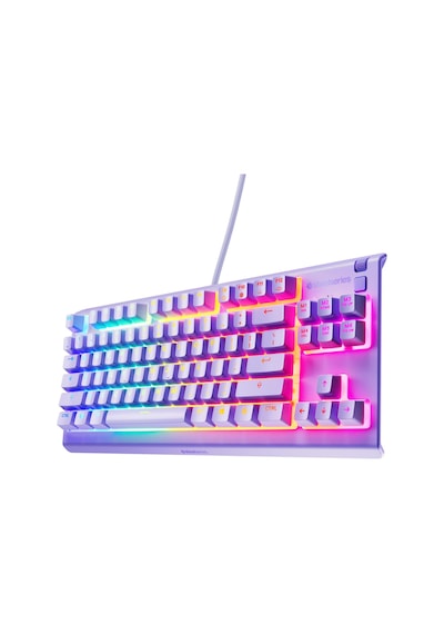 Steelseries Apex 3 Tkl Rgb Suya Ve Toza Dayanıklı Türkçe Gaming Klavye Lila