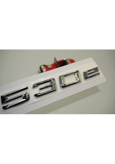 Dk Tuning Bmw 530e Bagaj Krom Metal Yazı Logo Arma