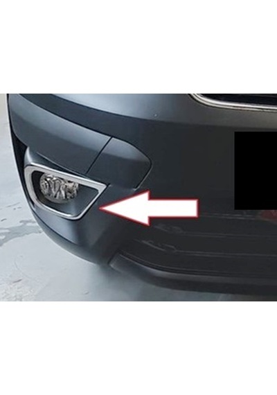 Renault Express 2021 Ve Üzeri Krom Sis Çerçeve 2 Parça P.çelik