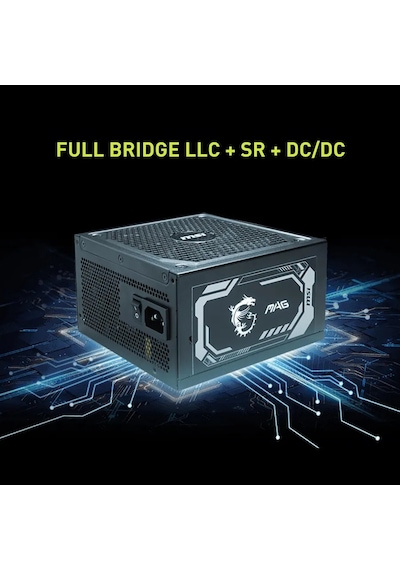 Msı Bilgisayar Güç Kaynağı Mag A1250gl Pcıe5 1250w 398374306