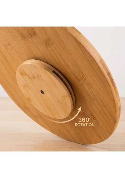 35 Cm Dönerli Bambu Yuvarlak Sunum Tepsisi, 360 Derece Dönebilen Pizza Ve Kahvaltı Sunum Tepsisi, Pizza Servis, Börek Servis, Peynir Ve Atıştırmalık Sunumu İçin Bambu Döner Tepsi 3535dnr Çok Renkli 35 Cm Dönerli Bambu Yuvarlak Sunum Tepsisi, 360 Derece Dönebilen Pizza Ve Kahvaltı Sunum Tepsisi, Pizza Servis, Börek Servis, Peynir Ve Atıştırmalık Sunumu İçin Bambu Döner Tepsi 3535dnr Çok Renkli