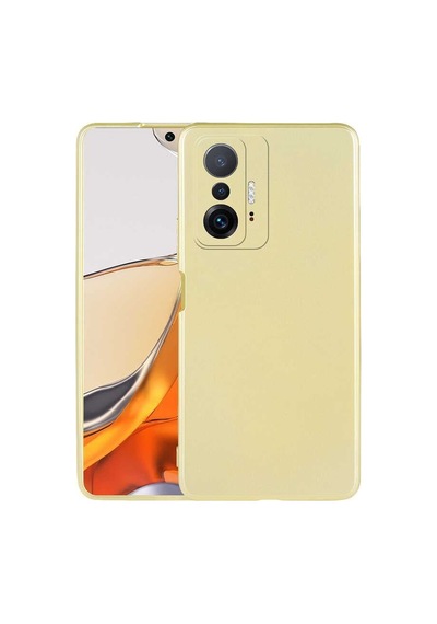 Xiaomi Mi 11t Pro 5g İle Uyumlu Kılıf Soft Ve Pürüzsüz Dış Yüzey Silikon Kılıf, Ultra İnce Yapılı Xiaomi Mi 11t Pro 5g Uyumlu Kılıf Esnek Silikon Premier Arka Kapak Gold Sku: Zeusb0b38sbz8d