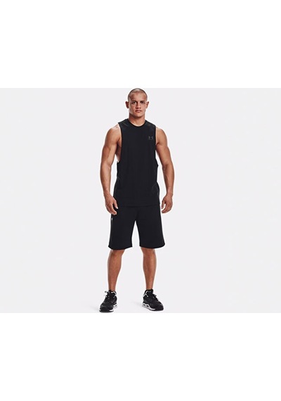 Under Armour Ua Left Chest Cut Off Tank Erkek Antrenman Atleti 1329286-001 Siyah