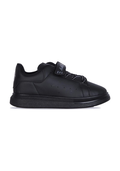Skuaiter Skuaıter North Siyah Cırtlı Kız Çocuk Sneaker Spor Ayakkabı 001