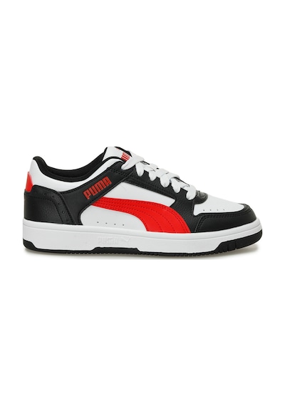 Puma Rebound Joy Low Siyah Kadın Sneaker Siyah-beyaz-kırmızı Çok Renkli