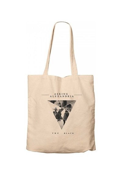 Asking Alexandria The Black 2 Krem Kanvas Bez Çanta Krem