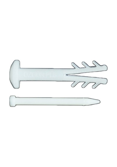 Extra Çivili Dübel 7 Mm - 1 Pk 500 Adet
