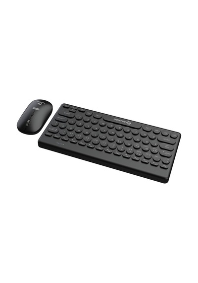 Gravion Km-bt37 Çif Modlu Wireles Bluetooth Klavye Mouse Set Siyah Optik