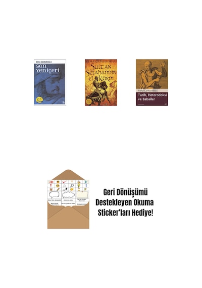 Son Yeniçeri Midi Boy + Sultan Selahaddin El Kürdi + Tarih, Heterodoksi Ve Babailer + Okuma Sticker'ları