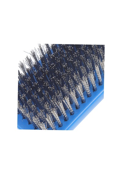 Xspring Tel Fırça, 2'li Paket Paslanmaz Çelik Ağır Hizmet Tipi Tel Fırça, Lastik Saplı Izgara Temizleme Fırçası, Pas Ve Boya Temizleme İçin Mükemmel, Demir Tencere Ve Tavalar İçin