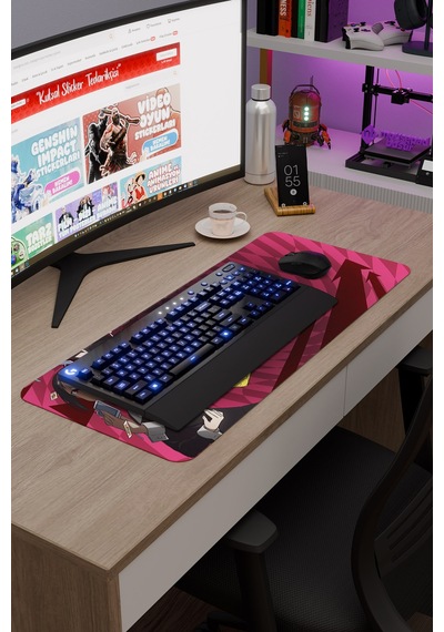 Kaguya Sama Anime V1 - 70x30 Xl Gaming Kauçuk Kaymaz Taban Mouse Pad Fare Altlığı