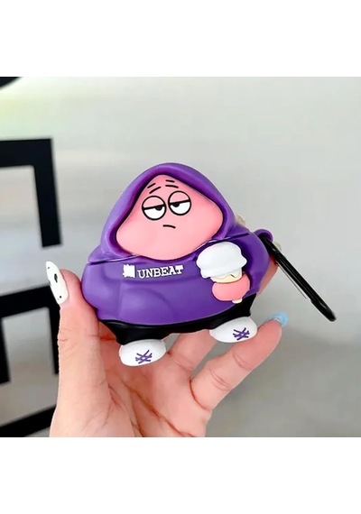 Airpods Pro 3. Nesil Uyumlu Figürlü Darbe Emici Ve Koruyucu Silikon Kulaklık Kılıfı Hoodie Py
