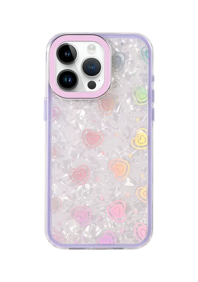 Newface Apple İphone 16 Pro Lumi Desenli Kapak - Mor
