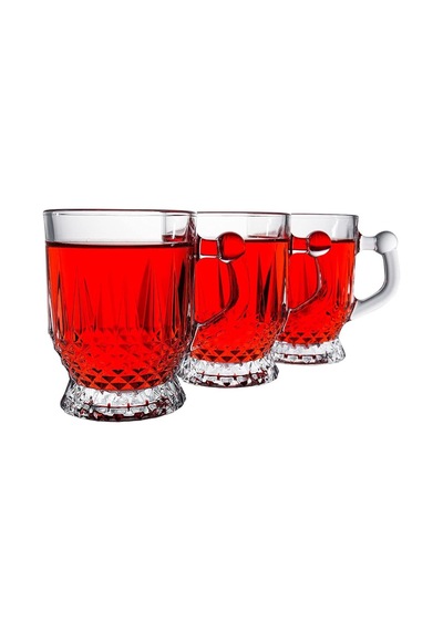 Paşabahçe İstanbul Kulplu Çay Bardağı, 6'li Diğer