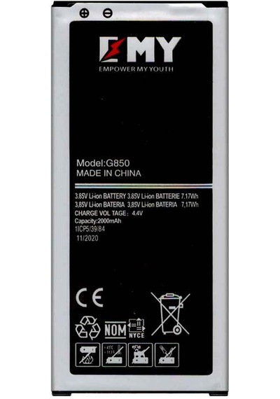 Samsung Galaxy Alpha G850 Uyumlu Emy Batarya