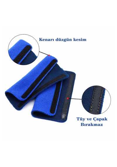Cpap Kayış Kılıfı 4 Lü Set Yumuşak Polar Maske Kayış Pedi Tam Maske Uyumlu