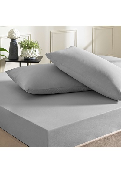 Taç Color Dreams Ranforce Çift Kişilik Fitted Çarşaf Seti Antrasit 000000001000047305 Antrasit