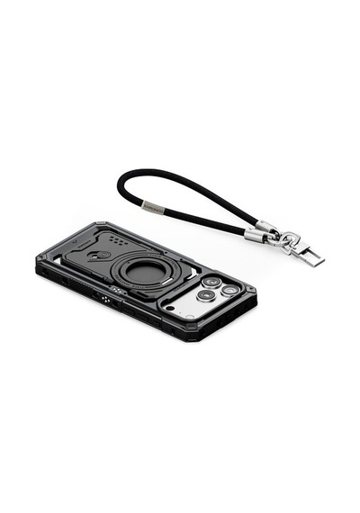 Khronos Apple iPhone Uyumlu 17 Pro Max Mobile Filmmaking Case Black
