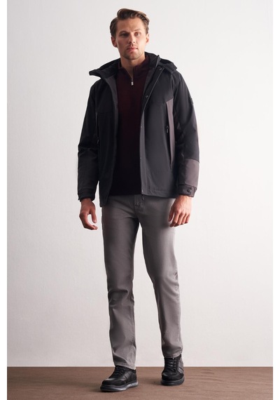 İmza Siyah - Antrasit Kapüşonlu Yaka Bondid Yırtmaçsız Casual Mont 1007255134 Siyah - Antrasit İmza Siyah - Antrasit Kapüşonlu Yaka Bondid Yırtmaçsız Casual Mont 1007255134 Siyah - Antrasit