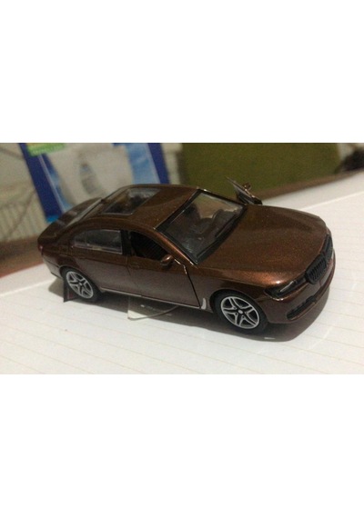 Oyuncak Metal Model Araba Açılır Kapı 1/36 Çek Bırak Kahve Bmw