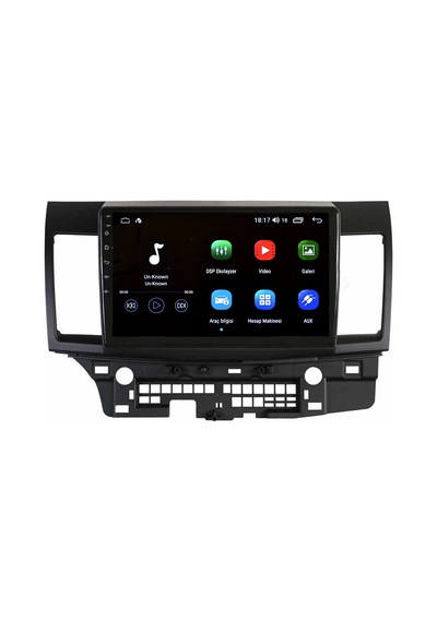 Otolas Mitsubishi Lancer Android Multimedya Navigasyon Oto Teyp 9"