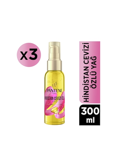Pantene Hindistan Cevizi Özlü Yağ 3 x 100 ML
