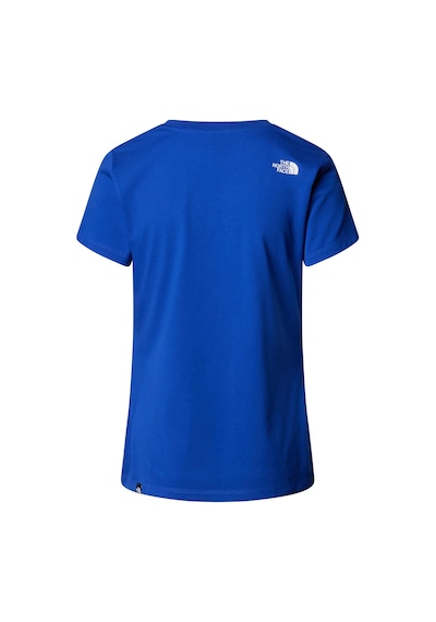 The North Face Sımple Dome Slım Kadın Tişört Nf0a87nhcz61 Mavi
