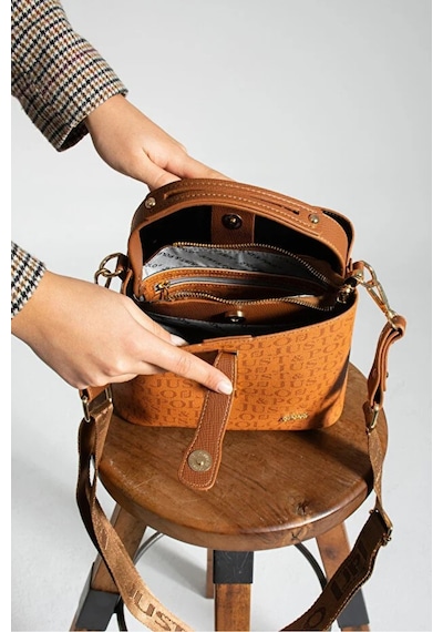 Just Polo Kadın Günlük Kullanıma Uygun Şık El Ve Omuz Çantası Shoulder Bag Taba