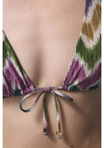 Penti Celine Deep V Zigzag Bikini Üstü