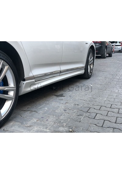 Passat B8 2014 - Sonrası Uyumlu Yan Marşpiyel Plastik