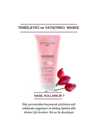 Byphasse Temizleyici Ve Yatıştırıcı Maske Kuru Ve Hassas Ciltler 150 ML