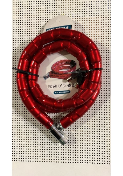 Motosiklet Kilidi Ebat : 22x150cm Yaylı Sağlam Bisiklet Kilit Renk Seçenekli Çok Renkli