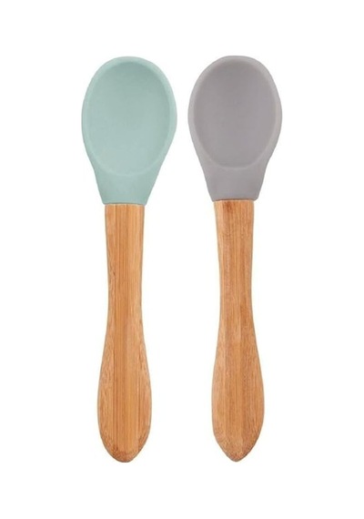 Oioi Basıcs Mama Kaşığı River /powder Grey Sku: Zeus8690010027399 27cm