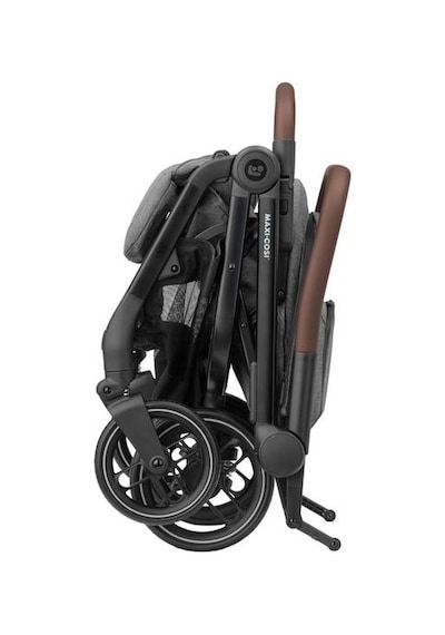 Maxi-Cosi Soho Kompakt Seyahat Sistem Olabilen Otomatik Katlanan Bebek Arabası Select Grey
