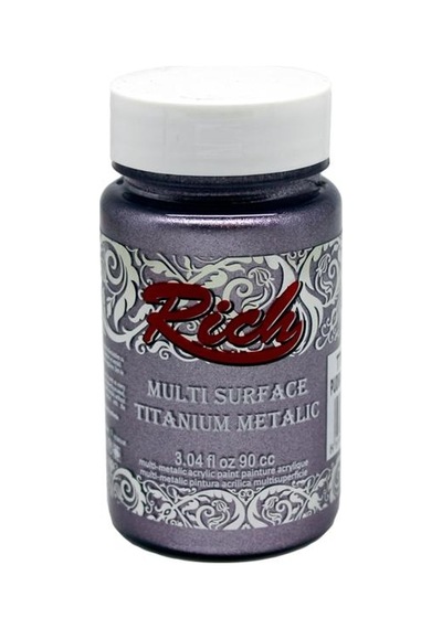 Rich Multi Surface Titanium Metalik Boya 90 Cc. 2576 Pudra Mor