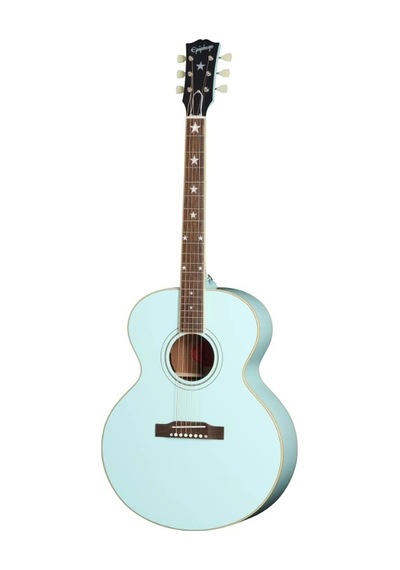 Epiphone J-180 Ls Elektro Akustik Gitar Kerry Green
