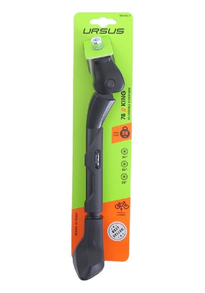 Ursus 78 King Evo 35kg Kapasite Bisiklet Park Ayağı 24-26-28 Uyum Siyah